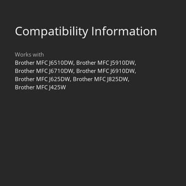 Upsek LC75 Compatible Ink Cartridge Replacement for Brother LC75/ LC71/ LC79 Ink Cartridge, Use with MFC-J625DW, MFC-J425W, MFC-J6910DW, MFC-J5910DW, MFC-J825DW, (Black, Cyan, Magenta, Yellow) - Image 3