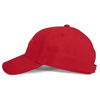 Reebok Vector Baseball Hat | Snapback | Six Panel | Casual | Everyday | Sun Protection | Lightweight | Breathable - Red - Image 2