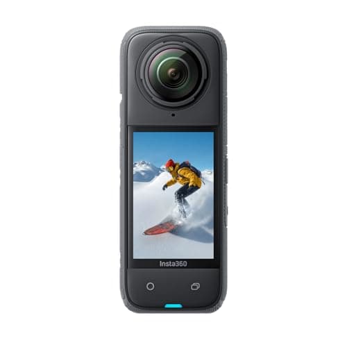 Insta360 X4 - Waterproof 8K 360 Action Camera, 4K Wide-Angle Video, Invisible Selfie Stick Effect Effect, Removable Lens Guards, 135 Min Battery Life, AI Editing, Stabilization - Image 1