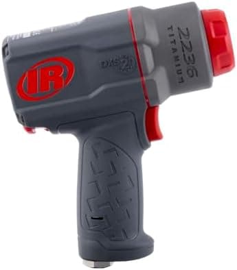 Ingersoll Rand 2236QTIMAX-2 DXS2 1/2" Air Impact Wrench, 2" Extended Anvil, Quiet, 1500 ft-lb Torque, Titanium Hammercase, Friction Ring Retainer, Pistol, Interchangeable Anvil, Multi-functional Tool - Image 7