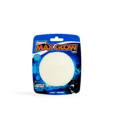 Chuckit! Glow in the Dark Bouncy Ball for Dogs, Chuckit Dog Toy, Max Glow Balls - Large, 3 Inch, Pack of 1 - Image 6