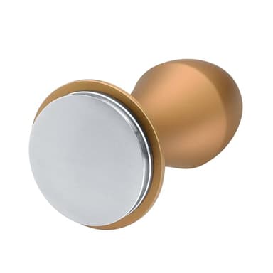 Normcore 53.3mm Spring Loaded Coffee Tamper V4.1 with Click Feedback, Flat Base Espresso Tamper Compatible with Breville Sage 54mm Portafilters, Bronze - Image 4