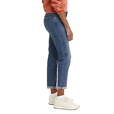 Levi's Womens New Boyfriend (Also Available In Plus) Jeans, Lapis Gem, 30 Regular US - Image 2