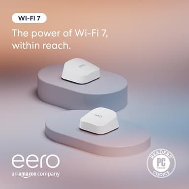 Amazon eero 7 dual-band mesh Wi-Fi 7 router (newest model) - Supports internet plans up to 2.5 Gbps, Coverage up to 4,000 sq. ft., 2-pack - Image 6