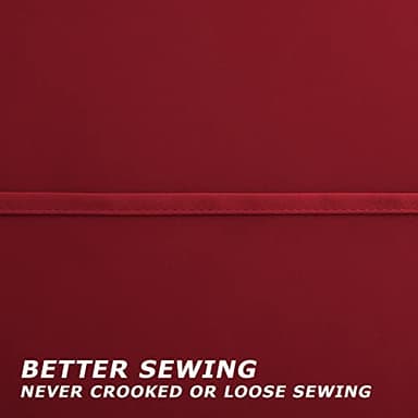 KOUFALL Christmas Curtains for Living Room,Black Out Curtain 96 Inches Long 2 Panel Set Red Blackout Decorative Window Treatments Thermal Curtains for Winter Insulated - Image 5