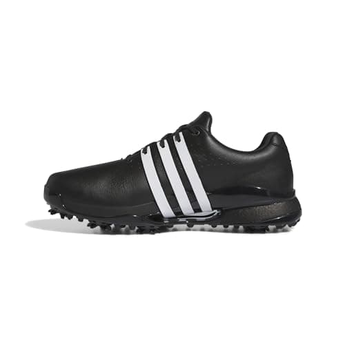 adidas Men's Tour360 24 Golf Shoes, Core Black/Footwear White, 15 Wide - Image 1