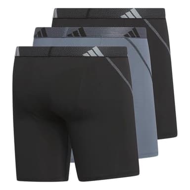 adidas Men's Performance Athletic Mesh Boxer Brief Underwear 3-Pack, Moisture Wicking, Sport Comfort - Image 5