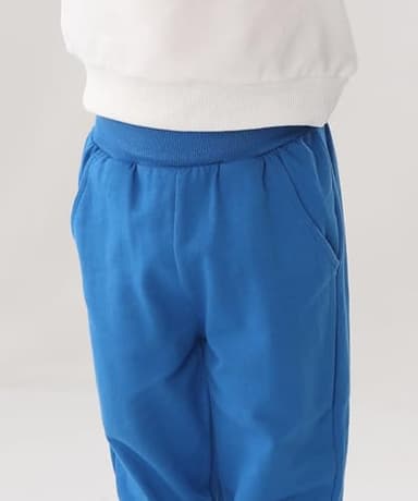 GFQLONG 3 Pack Toddler Pants Sweatpants Boys Cotton Joggers, Athletic Pull on Sweat Pants with Pockets for Kids Clothes, Blue+Yellow+Red, 2-3T - Image 4