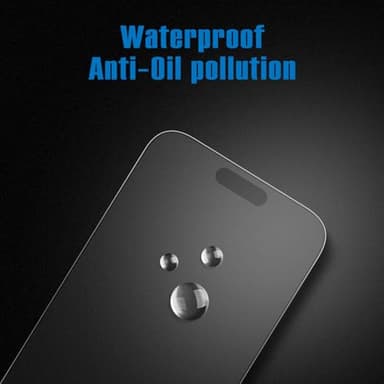 Mothca 2 Pack Matte Glass Screen Protector for iPhone 17 Pro Max[6.9 inch] + 2 Pack Camera Lens Protector, Anti-Glare & Anti-Fingerprint (Not Privacy) Tempered Glass, Bubble Free, Smooth as Silk - Image 5