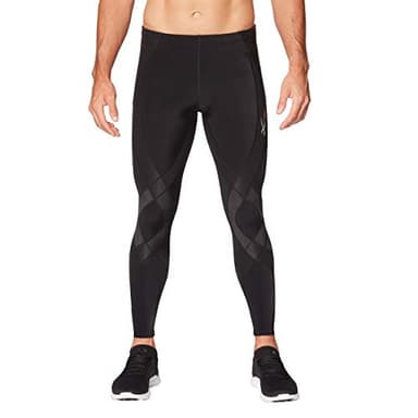 CW-X Men's Endurance Generator Joint and Muscle Support Compression Tight, High Performance Pants for Running and Weight Lifting, Black, X-Large - Image 1