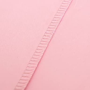 NTBAY Toddler Bedding Set - 4 Piece Soft and Breathable Crib Bedding Set for Boys and Girls, Includes Quilted Comforter, Fitted Sheet, Flat Top Sheet and Envelope Pillowcase, Pink - Image 3