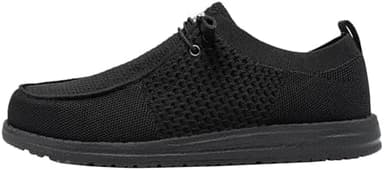 LARNMERN Steel Toe Loafers Women Lightweight Comfortable Slip On Walking Casual Flats Sneakers Work Safety Shoes - Image 3