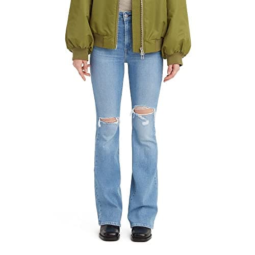 Levi's Women's 726 High Rise Flare Jeans, (New) Let's Talk, 29 Short - Image 1