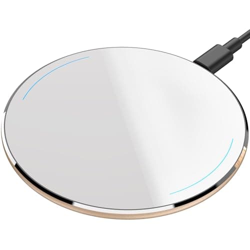 TOZO Wireless Charger 15W Max Fast Wireless Charging Pad Compatible with iPhone 16/16 Plus/16 Pro Max /15/14/13/SE/12 Series, Samsung Galaxy S24/S23/S22 Series (No AC Adapter), Yellow - Image 1