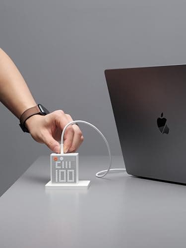 Sharge Pixel 100 USB C Charger 100W Laptop GaN Charger 4-Port Fast Charging with Dot-Matrix Display PD 3.0, Foldable and Compact for MacBook Air, iPhone 17 - Image 7