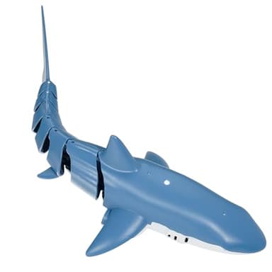 VEVOR Remote Control Shark Toy, 2.4GHz High Simulation Shark RC Boat for Swimming Pool Bathroom, Electric RC Fish Toy with 2 Batteries, Light & Spray Water Function for 6+ Year Old Boys Girls - Image 9