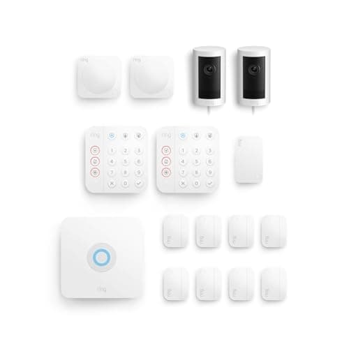 Ring Alarm 14-Piece Kit with Ring Outdoor Cam Plus, Plug-In | 2-pack - Image 1