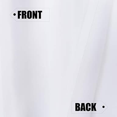 BONZER Outdoor Curtains for Patio Water Resistant Heavy Privacy Sunlight Blocking Grommet Outside Curtains for Porch, Pergola, Gazebo, 1 Panel, 84W x 120L inch, White - Image 6