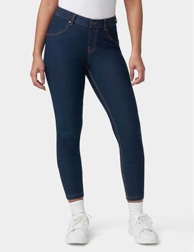 Hue Women's Mini Crew Sock 6-Pack, White, One Size - Image 5