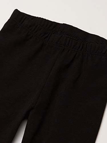 The Children's Place Girls Baby and Toddler Capri Leggings, Black, 3T - Image 2