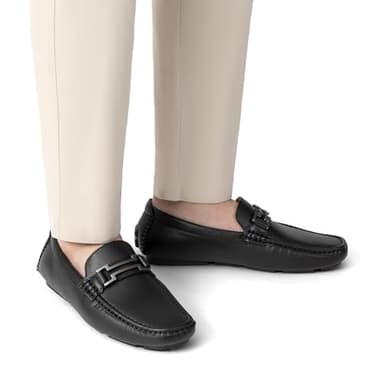 Bruno Marc Men's Driving Penny Loafers Casual Slip-on Moccasins Shoes,Size 10.5,Black,HUGH-01 - Image 6
