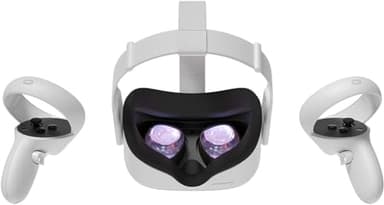 Oculus Quest 2 256GB Advanced All-in-One Virtual Reality VR Headset Set, White (Renewed) - Image 4