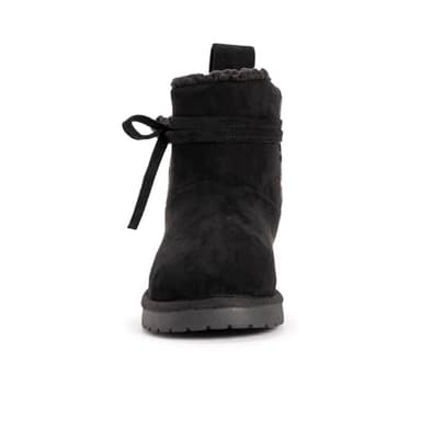 MUK LUKS Women's Teenie Fashion Boot, Black, 6 - Image 5