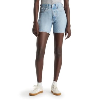 Levi's Women's 501 Mid Thigh, (New) Take Off, 28 Short - Image 1