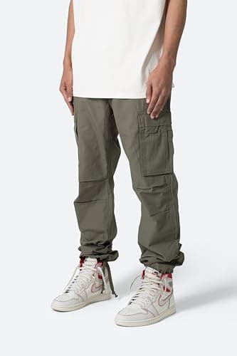 mnml Men's Vintage Cargo Pants - Olive, 36 - Image 2