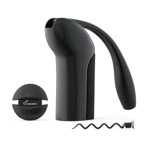 Rabbit Vertical Lever Corkscrew with Foil Cutter - Image 1