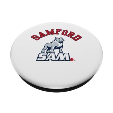 Samford Bulldogs | Official NCAA Merch | NCAFSAM04 PopSockets Adhesive PopGrip - Image 2