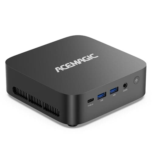 ACEMAGIC Kron Mini K1 Mini PC, AMD Ryzen 7 5700U up to 4.3 GHz Mini Computers, 32GB RAM 1TB SSD, 4K Triple Display WiFi6 BT5.2 Type-C HDMI DP1.4 VESA Mini Gaming PC Micro Small Pc - Image 1