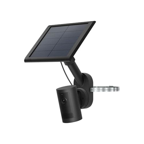 All-New Ring Pole and Wall Mount for Cameras and Solar Panels, Black - Image 1