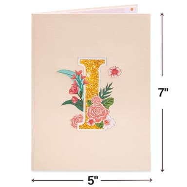 Paper Love 3D Love You Mom Pop Up Mothers Day Card, For Mom, Wife, All Occasion - 5" x 7" Cover - Includes Envelope and Note Tag - Image 2