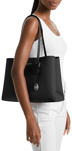Michael Kors Ruthie Medium Tote Bag, Black - Image 3