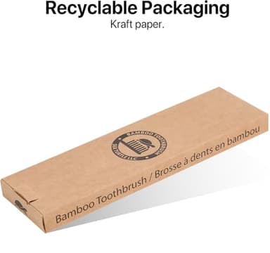 Sea Turtle Plant-Based Bristles, Bamboo Toothbrushes, Soft Natural Toothbrush for Adults (4 Pack) - Image 3