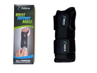 Carpal Tunnel Wrist Brace Support with 2 Straps and Metal Splint Stabilizer - Helps Relieve Tendinitis Arthritis Carpal Tunnel Pain - Reduces Recovery Time for Men Women - Right (L/XL) - Image 10
