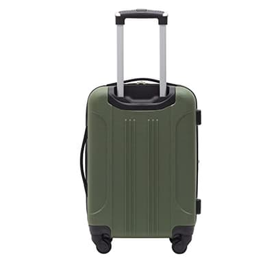 Travelers Club Chicago Hardside Expandable Spinner Luggage, Thyme Green, 20" Carry-On - Image 4