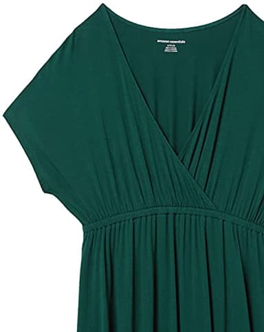 Amazon Essentials Women's Surplice Dress (Available in Plus Size), Jade Green, XX-Large - Image 6