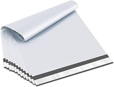 UCGOU 14.5x19 Poly Mailers White Shipping Bags Self-Sealing Waterproof and Tear-Proof 50 Pack - Image 2