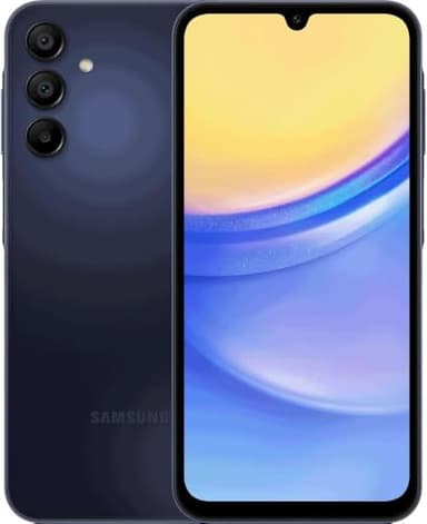 Samsung Galaxy A15 5G SM-A156U 128GB 4GB RAM Unlocked Blue 6.5” Super AMOLED 90Hz Display Triple Camera Android Smartphone (Renewed)