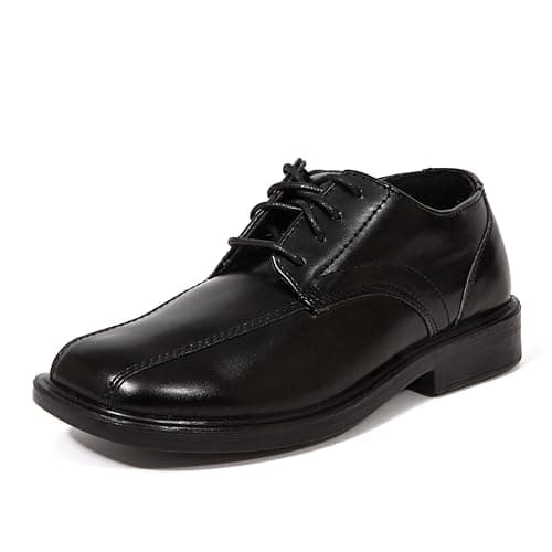 Deer Stags Gabe Lace-Up Dress Oxford,Black,10.5 M US Little Kid - Image 1