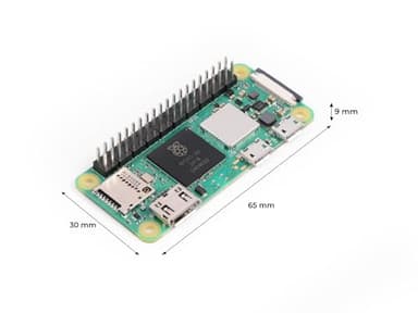Raspberry Pi Zero 2 WH Kit, Official Pre-Soldered Header, Heatsink, USB Cable, HDMI Adapter (with Quad-core CPU,Bluetooth 4.2,BLE,onboard Antenna,etc.) - Image 6