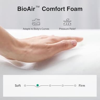 Novill 8 Inch Foam and Spring Hybrid Mattress, Twin Mattress in a Box, Medium Support, CertiPUR-US Certified Foam & Steel Coils, Durable Design, Guest and Youth Bedroom, Eco-Friendly Packaging - Image 4