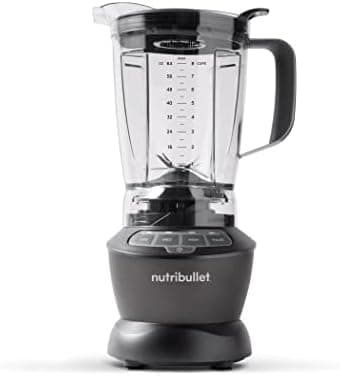 nutribullet Countertop Blender for Shakes, Smoothies, Food Prep, and Frozen Blending, 64 Ounces, 1200 Watt, Dark Gray NBF50400 - Image 3