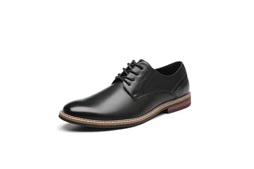 DECARSDZ Mens Classic Oxford Wingtip Modern Formal Lace Up Dress Shoes Wedding Shoe - Image 1