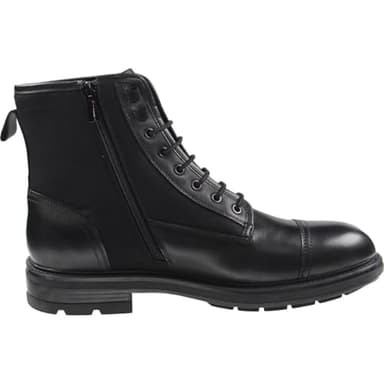 Calvin Klein Men's Domly Boot, Black Leather 001, 8 - Image 2