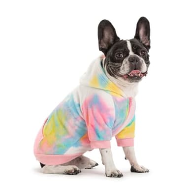 French Bulldog Clothes Dog Hoodie Sweatshirts with Pockets for Small Dogs Puppy Chihuahua Coat Clothing Pet Cat Hoodie Fleece Dog Sweaters Costume - Image 1