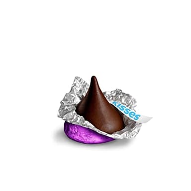 HERSHEY'S KISSES SPECIAL DARK Mildly Sweet Chocolate Candy Party Pack, 32.1 oz - Image 4