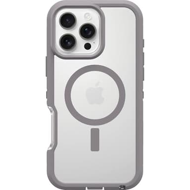 OtterBox iPhone 16 Pro Max Defender Series XT Clear Case - Snow Capped Clear - Image 1